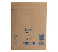Pochette matelassée bulles Jovimail Plus kraft brun renforcé 180 x 260 - Carton de 100