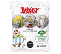 Pochette medaille enfant Monnaie De Paris Surp Asterix - multicolore - 9,2x13,6x0,3 cm
