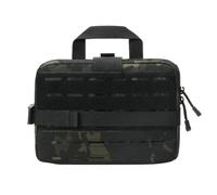 Pochette Médicale Tactique IFAK MOLLE - Pochette de Premiers Secours à Détachement Rapide, Grande Capacité, Nylon 900D Résistant à L'eau, Compartiments Multiples, Kit D'urgence Militaire