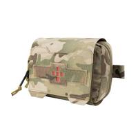 Pochette Médicale Tactique MOLLE IFAK, Organisateur de Kit de Premiers Secours à Arrachement Rapide avec Identification Rouge Immédiate, Sac de Port Sous-Abdominal EMT(ATFG)