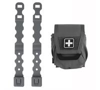 Pochette MéDicale Tactique Molle, Organiseur de Trousse de Premiers Secours Haut de Gamme avec Emplacement pour Ciseaux de Traumatologie, pour la Survie en ExtéRieur en Cas D'Urgence(Gray)