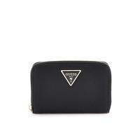 Pochette medium à zip arrondi femme Guess Laurel Noir TU