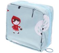 Pochette Menstruelle Multifonction en Polyester, à Fermeture Éclair | Rangement Discret et Léger, pour Cartes D’identité et Rouges à Lèvres, Usage École ou Paquet à Main