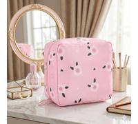 Pochette menstruelle pour sac à main, sac de rangement imperméable pour serviettes hygiéniques, organiseur menstruel, joli porte-tampon et pochette pour doublure de culotte pour femmes et filles