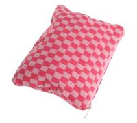 Pochette Menstruelle Rose à Fermeture Éclair, Trousse Délicate | Tissu Souple, Aspect Soigné et Mode, Rangement Discret pour Bureau et Paquet, Accès Rapide aux Essentiels
