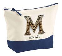 Pochette Mikaël Lettre Viking | Grand Format | Idée Cadeau Prénom Motard Jeux de Rôle Vidéo Anniversaire Oncle Parrain Beau Papa Collègue Départ Retraite Noël