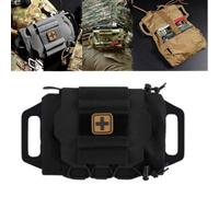 Pochette Militaire Tactique Molle à déploiement Rapide, Trousse de Premiers Secours, Sac de Survie en Plein air, Sac d'urgence, Sac médical, Camping