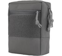 Pochette Molle GP à Usage général, Taille M, Pochette latérale pour Gilet Molle, équipement de Poitrine, Porte-Plaque, Ceinture, Sac Utilitaire, Sacs de Chasse (Grey)