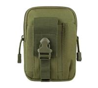 Pochette Molle multifonctionnelle, Sac Banane Tactique, étui de Ceinture, Portefeuille, Sac à Main, étui pour téléphone (Green)