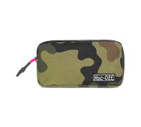 Muc-Off Pochette de Sport - Sacoche de Sport pour Rangement Motif Camouflage Polyester 900D Résistant avec Fermeture Éclair - Idéal pour Ranger Chambres à Air, Démonte Pneus, Clés, Téléphone