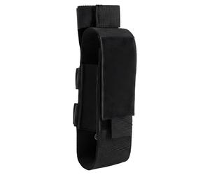 Pochette Noire en Nylon pour Ciseaux médicaux, système Molly, Pochette EDC, étui Multitool, Holster de Rangement pour Tourniquet et Accessoires, Sac Gadget, 28 x 4 x 15 cm