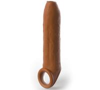 Pipedream Fantasy X-tensions Elite Uncut Enhancer with Strap - Tan Tan 20,3 cm