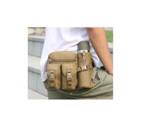 Pochette - Non spécifiée - Sac de randonnée - Nylon 600D - Kaki - Ceinture ajustable