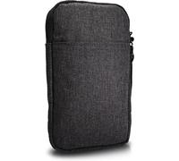 Pochette Nylon 5,5 Pouces Universelle - Dimensions Internes 8,3 X 15,2 Cm - Protection Voyage Sleeve Soft Touch Pour Smartphone Apple Iphone Samsung - Noir