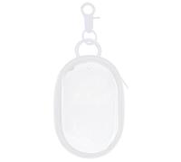 Pochette organiseur de cordon - Sac de rangement pour câble de données avec mousqueton, étuis transparents pour écouteurs, porte-monnaie portable pour cordon d'écouteurs, écouteurs