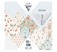 Pochette Origami - Clairefontaine - Dreamcatcher - 60 Feuilles - 15x15 cm - Papier 70g