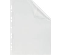 Pochette Oxford DIN A4 PP 0,05 mm grainée ouverte en haut 100 pochettes
