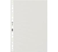 Pochette Oxford DIN A4 PP 0,06 mm anti-reflets grainée ouverture haut 100 pochettes