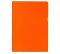Pochette Oxford Premium DIN A4 PVC cristal orange transparent 25 pochettes