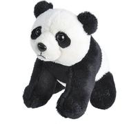 Pochette panda en peluche - 13 cm