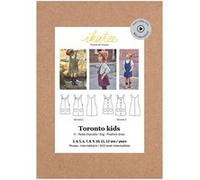 Pochette patron de couture TORONTO Kids robe 3-12 - Model FR 3-12 ans G