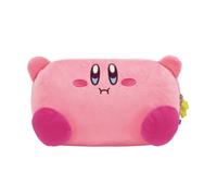 Pochette peluche Plush Pouch - HORI - Kirby Nintendo Switch 2 - Protection console - Rangement accessoires et jeux - Rose