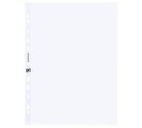 Pochette perforée, A4, PP, 0,06 mm, grainé
