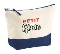 Pochette Petit Genie - Pouch - Idée Pochette Rangement Cadeau Anniversaire Fête Original Famille Travail Départ Collègue Retraite Noël. - Rouge&Noir - 2