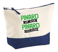 Pochette Pinard | Pouch | Idée Trousse Toilette Maquillage Cadeau Anniversaire Fête Original Famille Travail Départ Collègue Retraite