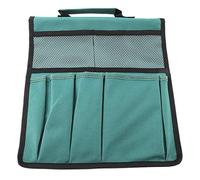 Pochette Pliable et Portable pour Banc de Jardin avec Plusieurs Poches de Rangement pour Outils de Jardinage, Sac de Rangement en Tissu Oxford 600D Vert Noir 42 x 31 cm (Verte)