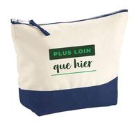 Pochette Plus Loin Que Hier - Pouch - Idée Pochette Rangement Cadeau Anniversaire Fête Original Famille Travail Départ Collègue Retraite Noël. - Vert&Vert - 4