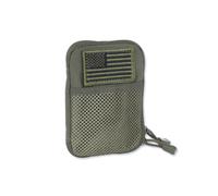 Pochette Pocket Pouch US Flag Patch Condor - Green OD