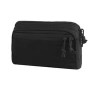 Pochette Polyvalente pour Ordinateur Portable, Sac D'administration Extérieur, Gilet Tactique de Poitrine, Gilet de Transport De Plaques, Rangement Molle, Poche À Outils(Black)