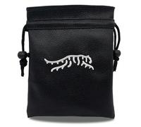 Pochette portable et durable pour balles de golf et tés en faux PU avec cordon de serrage - Accessoire premium pour golfeurs hommes et femmes - Cadeau parfait pour papa, petit ami, mari pour anniversa