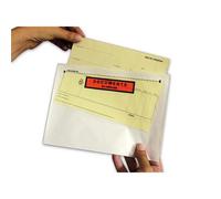 Pochette Porte Documents ci-inclus (X250) | Pochettes A5 (A4 plié en 2) | Transparente Autocollante | Expédition Colis, Palette, Carton | Facture - Bon de Livraison - CN23 Douane