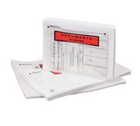 Pochette Porte Documents ci-inclus (X500) | Format A6 (A4 plié en 4) | Pochette Transparente Autocollante | Expédition Colis, Palette, Enveloppe Poste | Facture - Bon de Livraison