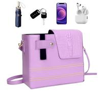 Pochette Porte-Gourde - Sangle Réglable et Poches Imperméables | Pochette Porte-Gobelet,Sac à Bandoulière Portable Multiples Poches pour Femmes, Sport Extérieur, Marche, Randonnée, Voyage, Déplacement