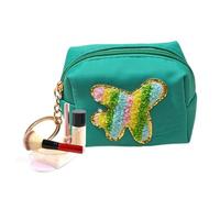 Pochette porte-monnaie, porte-monnaie pour femme | Doté d'un motif de broderie unique, porte-clés mignon pour pochette de pièces de monnaie - Porte-clés de sac mignon brodé et polyvalent, petit, imper