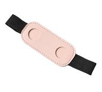 Pochette porte-stylo avec bande élastique en cuir synthétique pour classeurs, carnets, journaux, rose 1