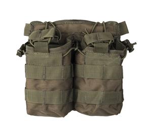 Pochette pour 2 chargeurs Open Top Double Magazine Pouch Mil-Tec - Olive