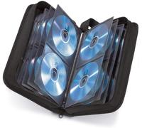 Pochette (Pour 64 Cd/Dvd/Blu-Ray, Classeur De Rangement, Gain De Place Pour Le Bureau, Le Salon Et La Maison, Étuis De Transport) Noir[Zhuj0147]