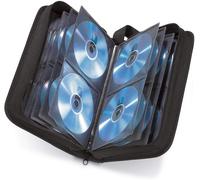 Pochette (Pour 80 Cd/Dvd/Blu-Ray, Classeur De Rangement, Gain De Place Pour Le Bureau, Le Salon Et La Maison, Étuis De Transport) Noir[Zhuj0140]