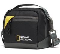 Pochette pour Appareil Photo pour Appareils Photo Compacts, Caméras d'action / 360, Boucle de Ceinture intégrée, Sangle Amovible, Ultra-léger, NG E1 2350, Noir [Exclusivité ]
