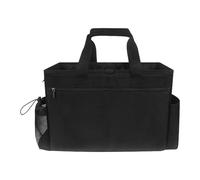 Pochette pour articles de nettoyage, sac de ménage pliable | Sac à outils Filet respirant imperméable avec poignée Bandoulière pour aspirateur Chiffons de travail Lavage