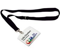 Pochette pour badge AVERY 90 x 60 mm bande textile 10 pièces