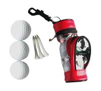 Pochette pour balles de golf - Sac de rangement pour accessoires de golf | Sac multifonction pour accessoires de balles | 13 x 4,5 cm, durable, design léger, idéal pour les golfeurs, organisateur