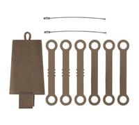Pochette pour Bâtons Lumineux,Supports de Lampes Chimiques Tactiques avec Corde de Suspension pour Camping,Pêche et la Chasse D'aventure en Plein Air