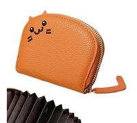 Pochette Pour Cartes - Avec Son Design Unique Et Attrayant, Petit Porte-carte De Crédit | Pochette Pour Cartes De Crédit, Portefeuille En Forme De Chat De Dessin Animé, Porte-cartes À Fermeture Éclair