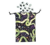 Pochette pour Cartes de Tarot, Bijoux dés avec Cordon de Serrage - Organiseur de Protection pour Les Amateurs de dés de Rune en, débutants, Adolescents, Adultes, fête de Voyage, Sae01#, Refer