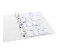 Veloflex 5341000 pack de 10 pochettes pour 20 cartes de visite format a4 20 100460994 G